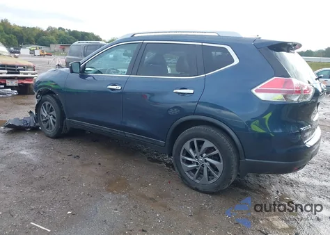 2016 Nissan Rogue Sl z USA, uszkodzony, nr VIN 5N1AT2MV8GC892144